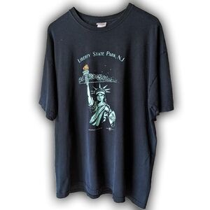 Vintage / Rare Liberty State Park, NJ tourist souvenir t-shirt